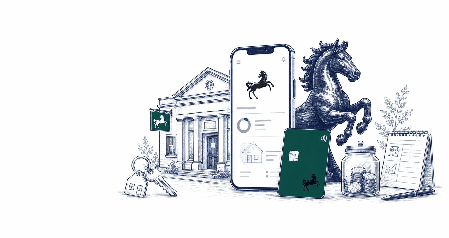 Lloyds Bank business banking review illustration
