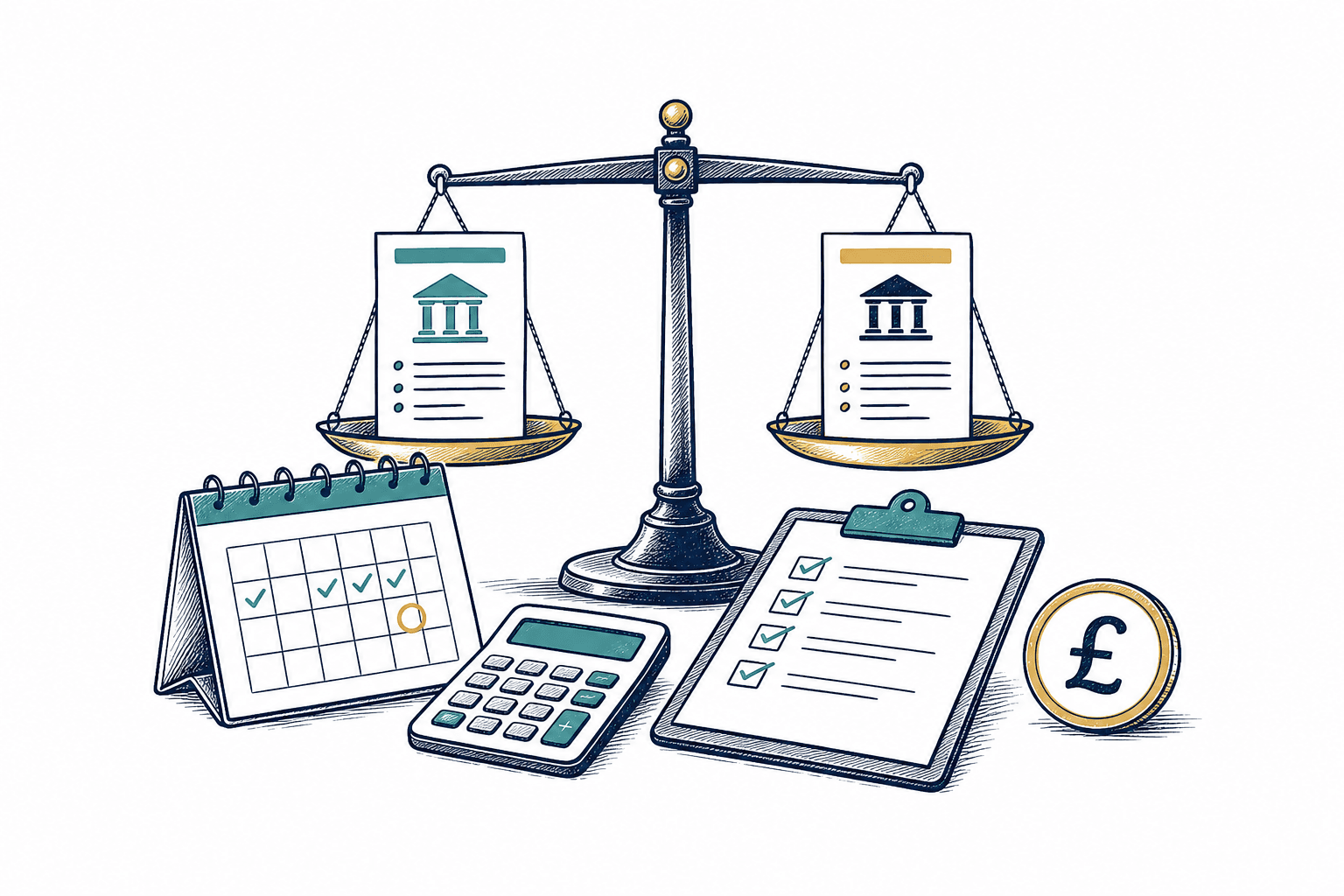 Personal loan offers being compared beside a calculator and repayment timeline